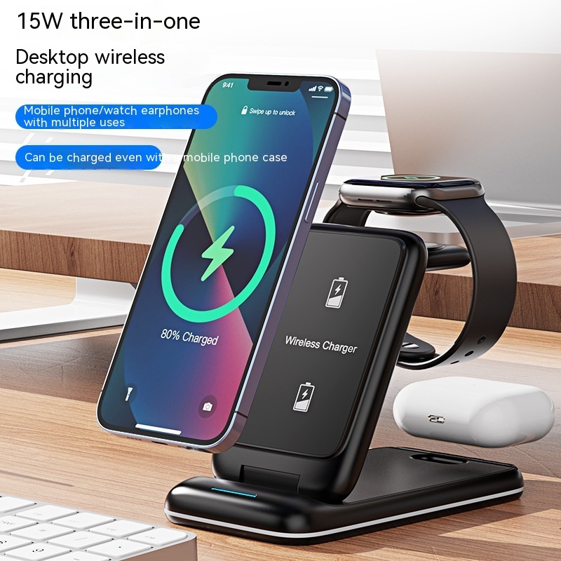 <h4>3_In_1 Wireless Charger Foldable Removable Charger<h4/><br/> <p>📦 Retail Price (Amazon): 75 AUD <br/> 🔥 Special Offer: 55 AUD Only!</p>